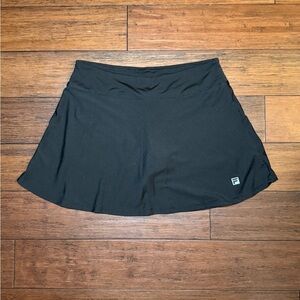 Fila Black Athletic Skort